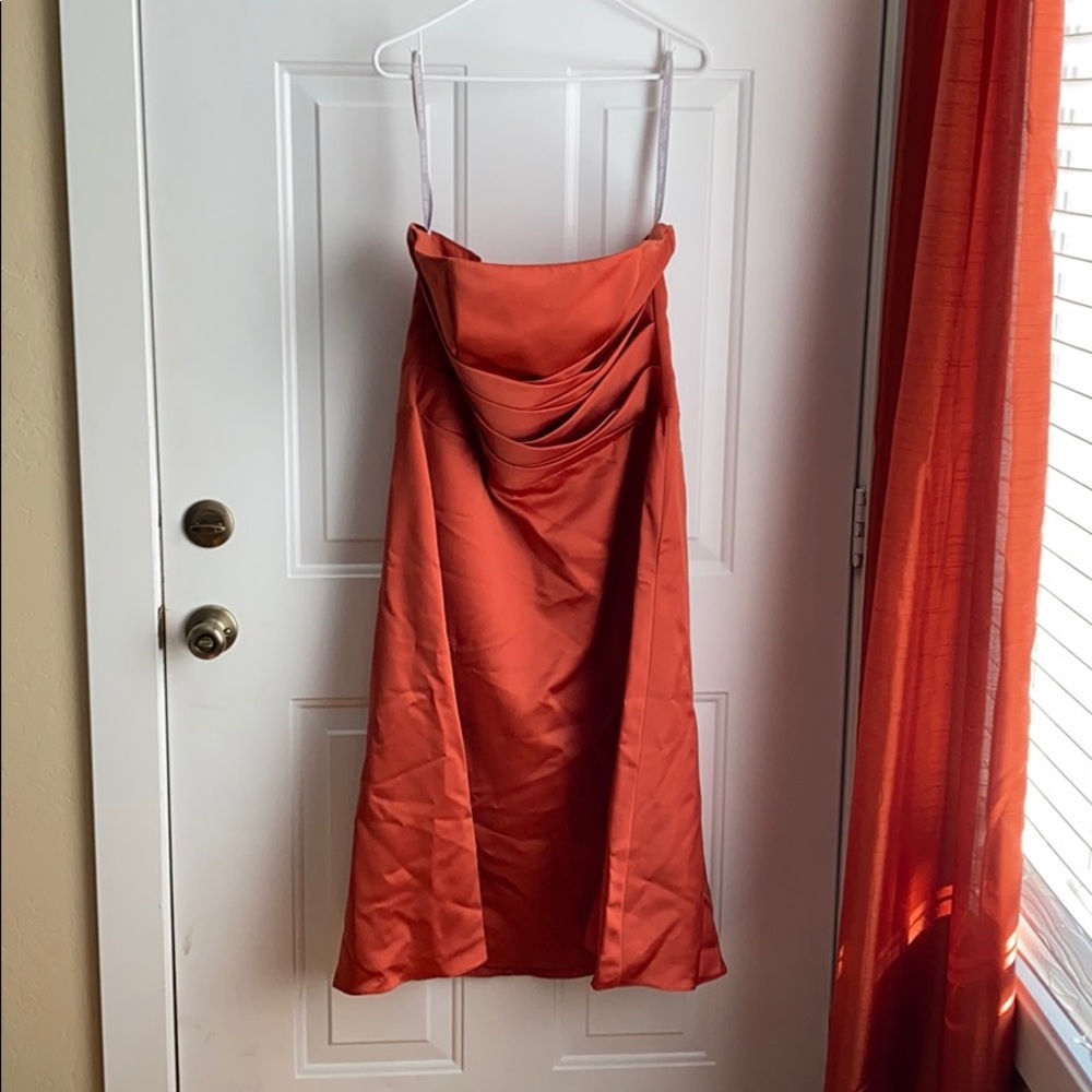 Excellent condition, strapless dress